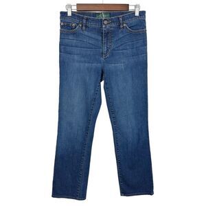 Lauren Ralph Lauren Classic Straight Leg Cropped Jeans Size 6 Petite